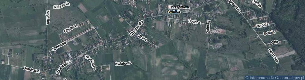 Zdjęcie satelitarne Łąkowa ul.